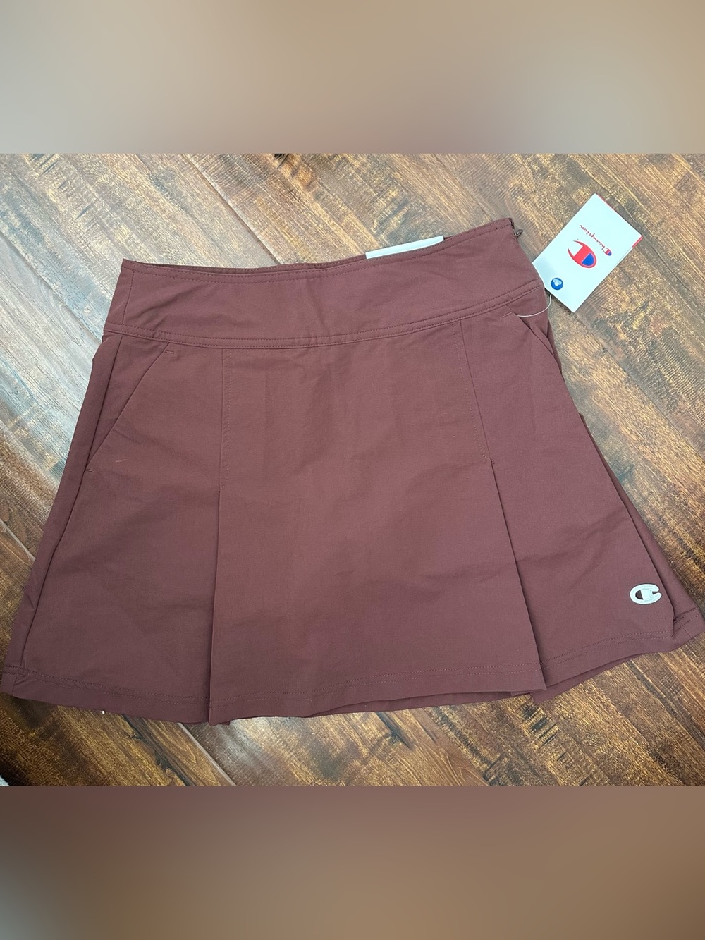 Champion Girls Skort Burgundy Maroon Athletic Tennis Skirt NWT Size 4